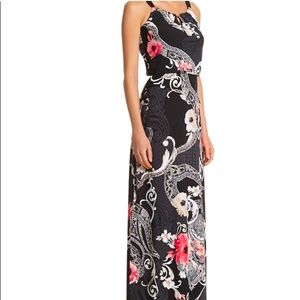 WHBM Floral💐🌺🌸 Maxi w/ Double side Slit SZ MED